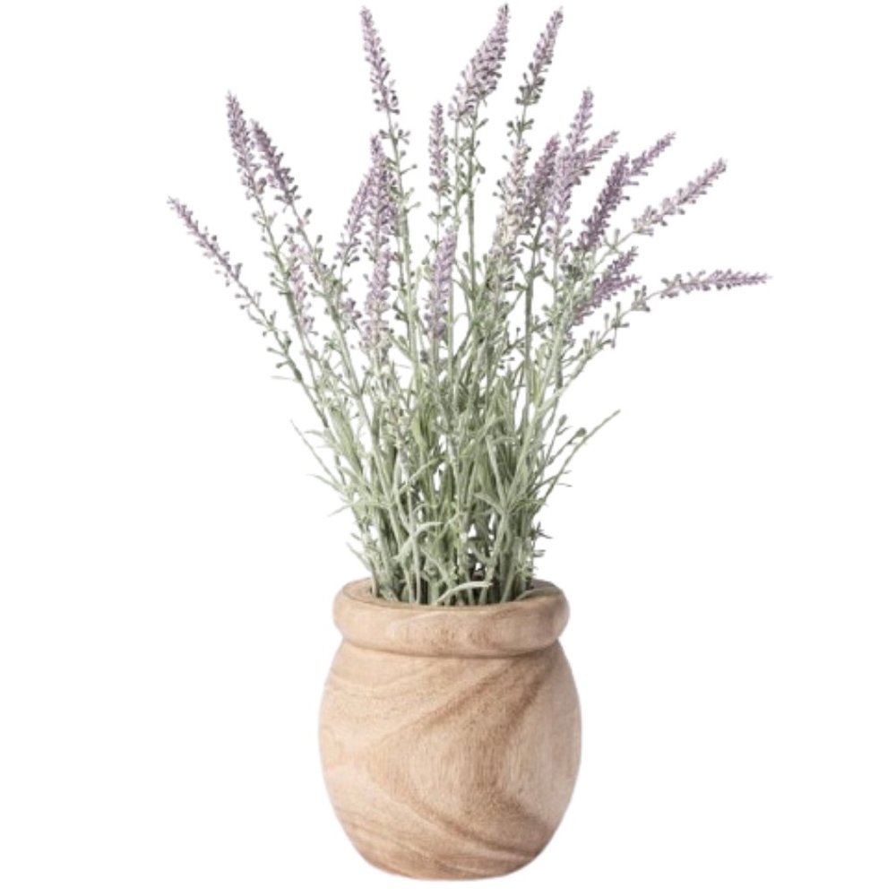 Studio McGee Faux Lavendar Plant Pot Threshold
